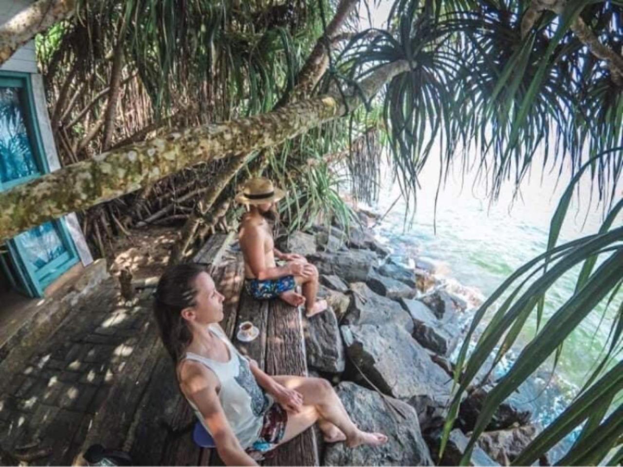 Ocean Beach House Matara Buitenkant foto